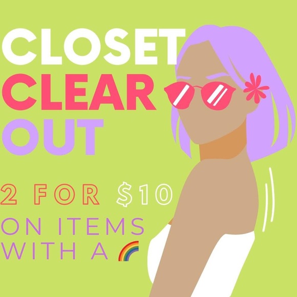 🌈 2 for $10 CLOSET CLEAR OUT - Picture 1 of 1